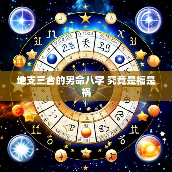 地支三合的男命八字 究竟是福是祸