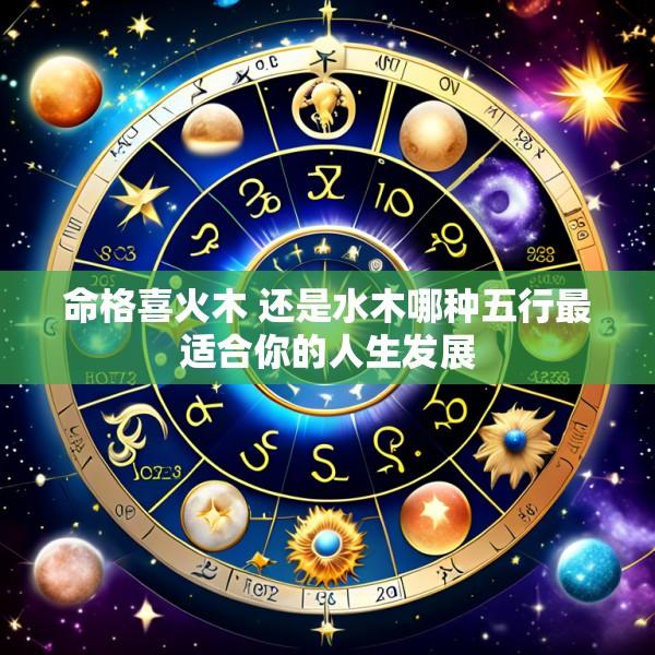 命格喜火木 还是水木哪种五行最适合你的人生发展