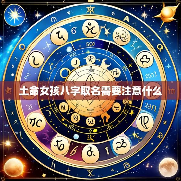 土命女孩八字取名需要注意什么