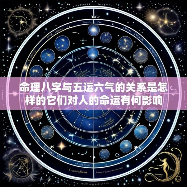 命理八字与五运六气的关系是怎样的它们对人的命运有何影响