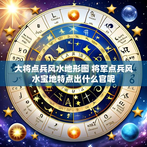 大将点兵风水地形图 将军点兵风水宝地特点出什么官呢