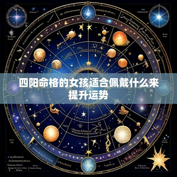 四阳命格的女孩适合佩戴什么来提升运势