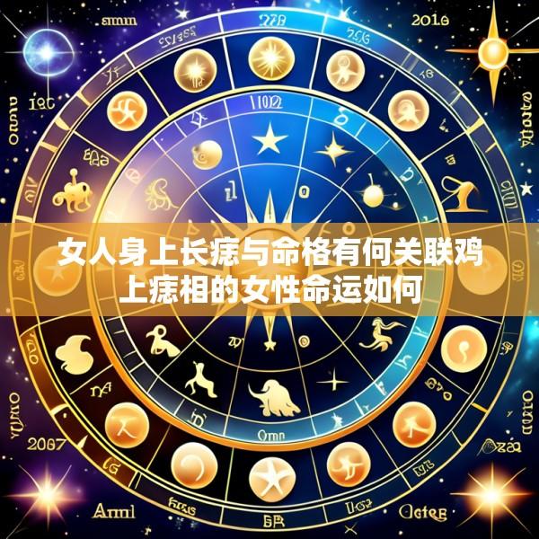 女人身上长痣与命格有何关联鸡上痣相的女性命运如何