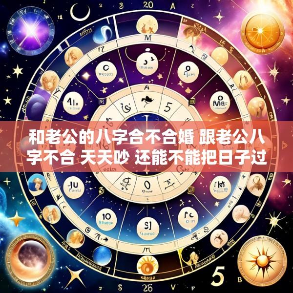 和老公的八字合不合婚 跟老公八字不合 天天吵 还能不能把日子过好
