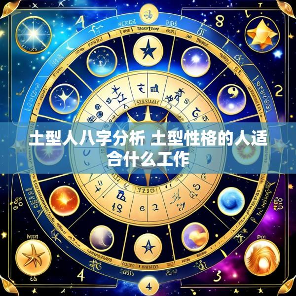 土型人八字分析 土型性格的人适合什么工作