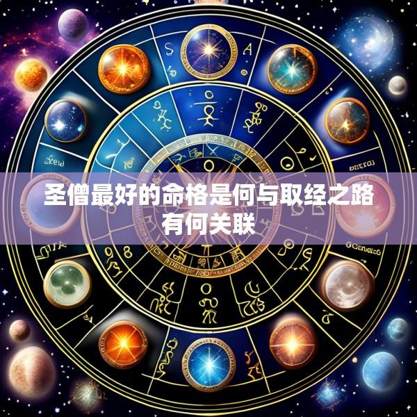 圣僧最好的命格是何与取经之路有何关联