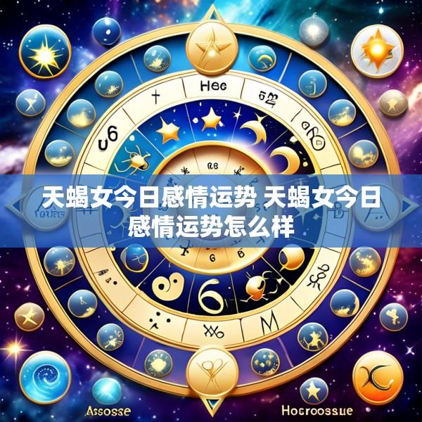 天蝎女今日感情运势 天蝎女今日感情运势怎么样