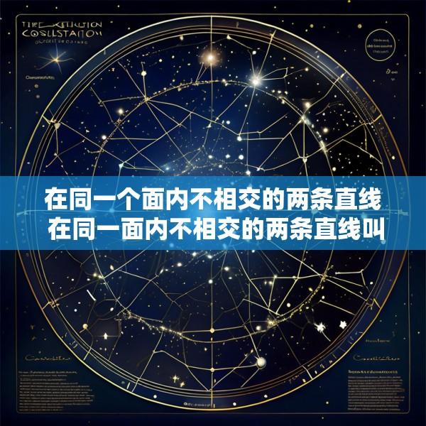 在同一个面内不相交的两条直线 在同一面内不相交的两条直线叫做平行线对吗