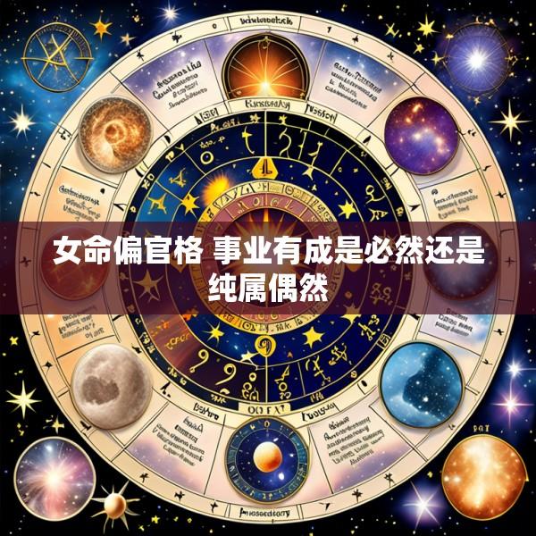 女命偏官格 事业有成是必然还是纯属偶然