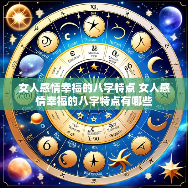 女人感情幸福的八字特点 女人感情幸福的八字特点有哪些