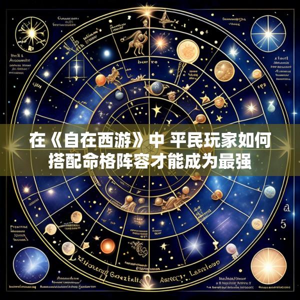 在《自在西游》中 平民玩家如何搭配命格阵容才能成为最强