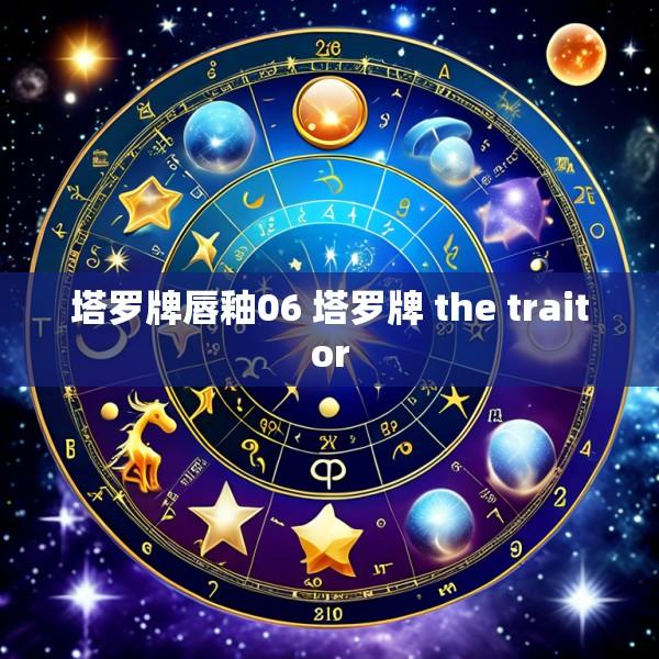 塔罗牌唇釉06 塔罗牌 the traitor