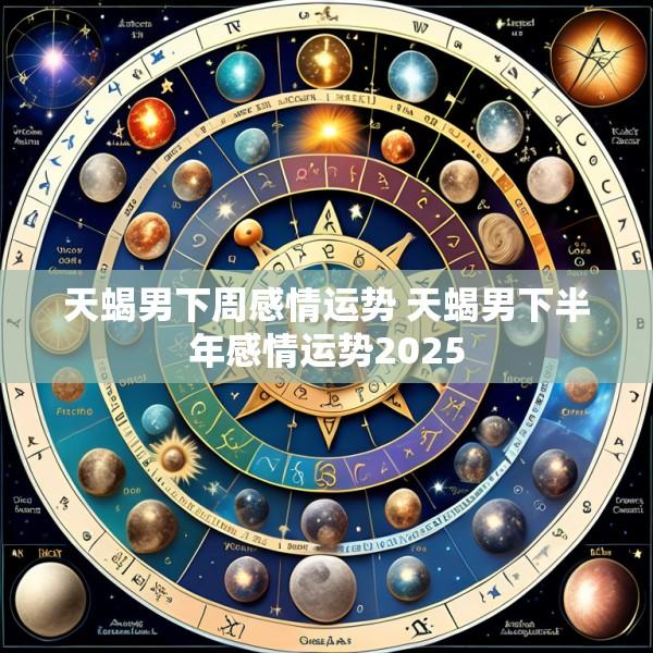 天蝎男下周感情运势 天蝎男下半年感情运势2025