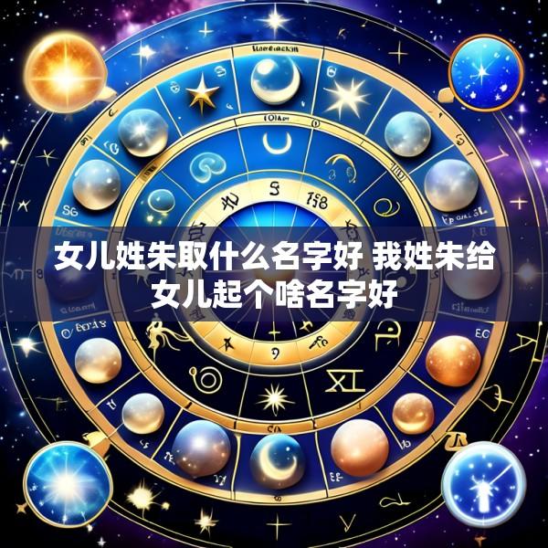 女儿姓朱取什么名字好 我姓朱给女儿起个啥名字好