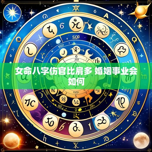 女命八字伤官比肩多 婚姻事业会如何