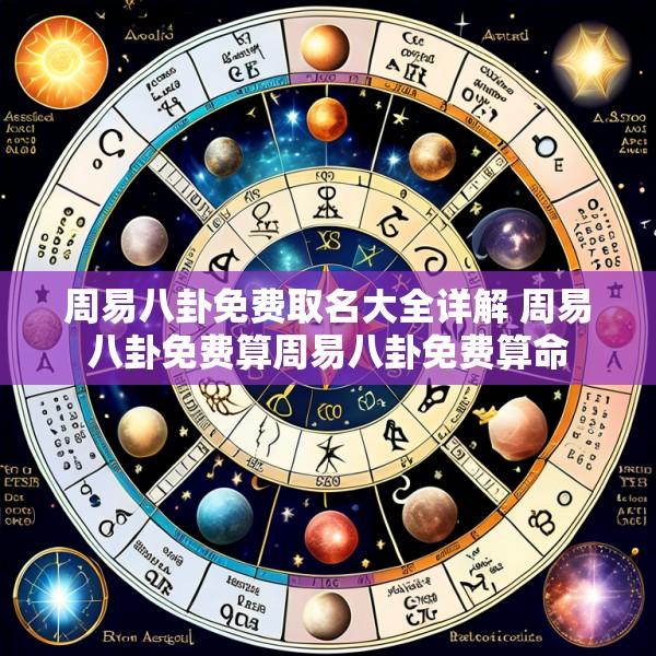 周易八卦免费取名大全详解 周易八卦免费算周易八卦免费算命