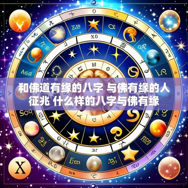 和佛道有缘的八字 与佛有缘的人征兆 什么样的八字与佛有缘