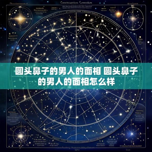 圆头鼻子的男人的面相 圆头鼻子的男人的面相怎么样