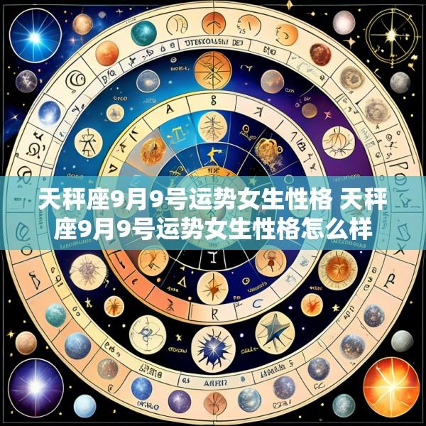 天秤座9月9号运势女生性格 天秤座9月9号运势女生性格怎么样
