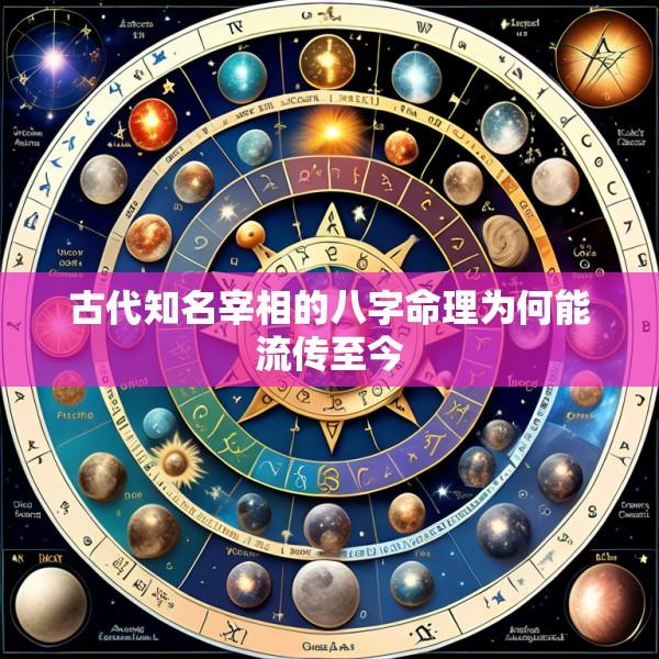 古代知名宰相的八字命理为何能流传至今