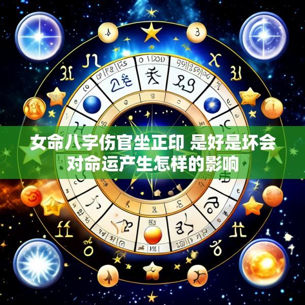 女命八字伤官坐正印 是好是坏会对命运产生怎样的影响