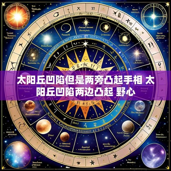 太阳丘凹陷但是两旁凸起手相 太阳丘凹陷两边凸起 野心