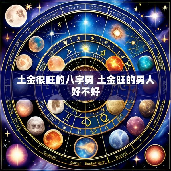 土金很旺的八字男 土金旺的男人好不好