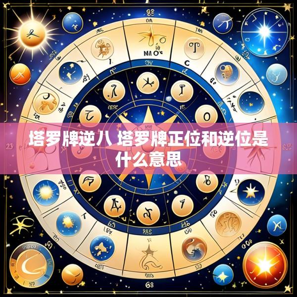 塔罗牌逆八 塔罗牌正位和逆位是什么意思