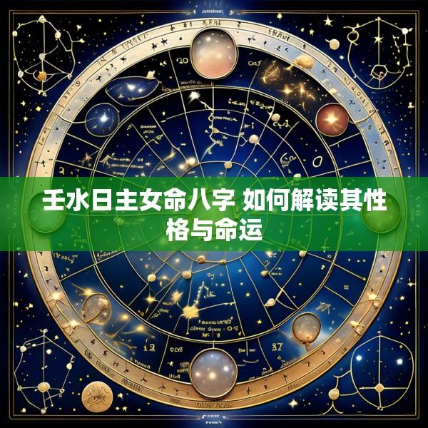 壬水日主女命八字 如何解读其性格与命运