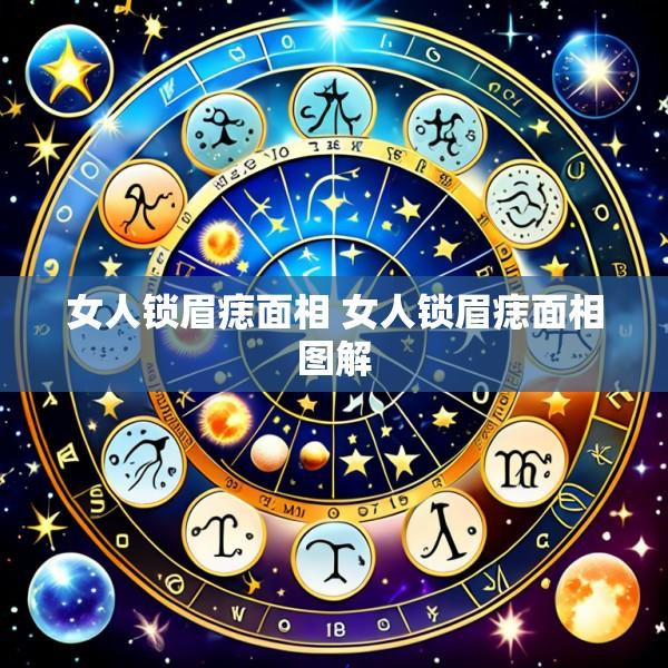 女人锁眉痣面相 女人锁眉痣面相图解