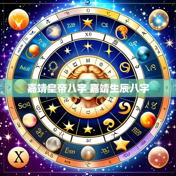 嘉靖皇帝八字 嘉靖生辰八字