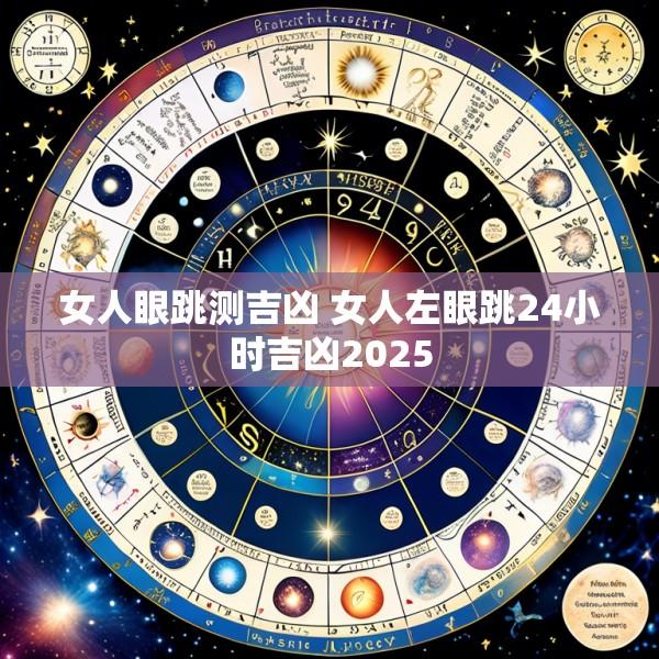 女人眼跳测吉凶 女人左眼跳24小时吉凶2025
