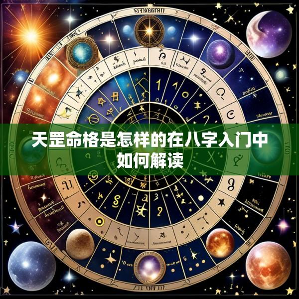 天罡命格是怎样的在八字入门中如何解读