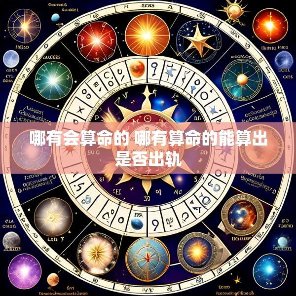 哪有会算命的 哪有算命的能算出是否出轨