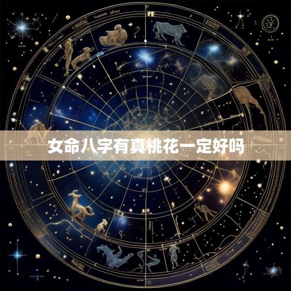 女命八字有真桃花一定好吗