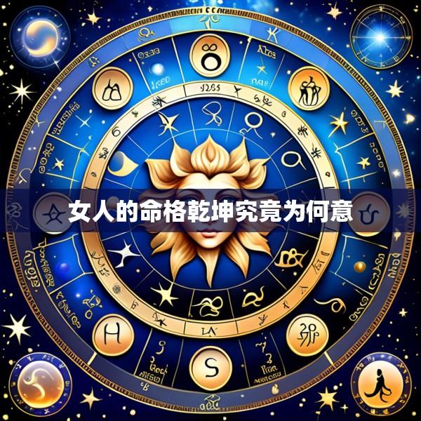 女人的命格乾坤究竟为何意