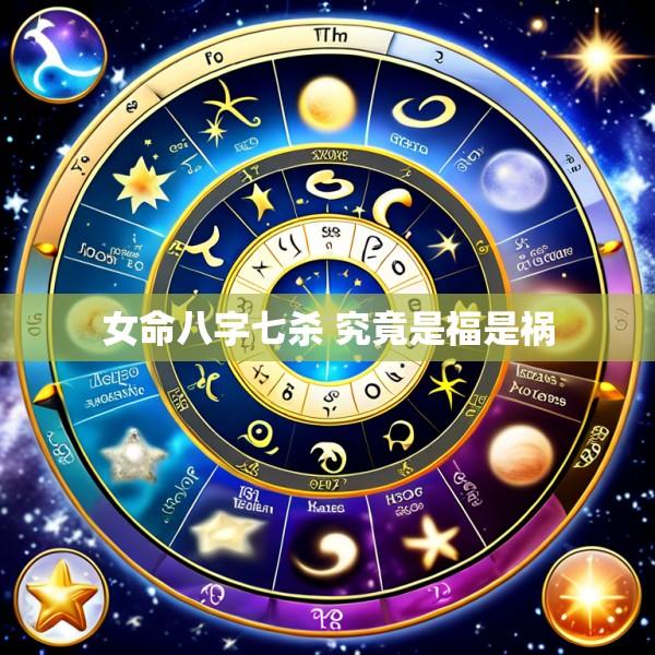 女命八字七杀 究竟是福是祸