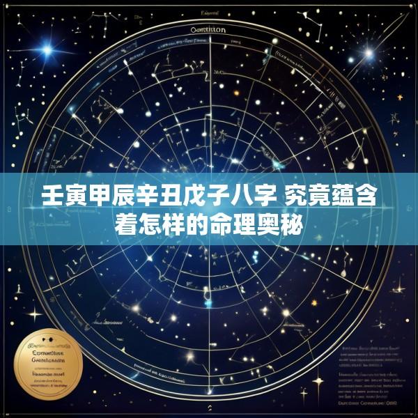 壬寅甲辰辛丑戊子八字 究竟蕴含着怎样的命理奥秘