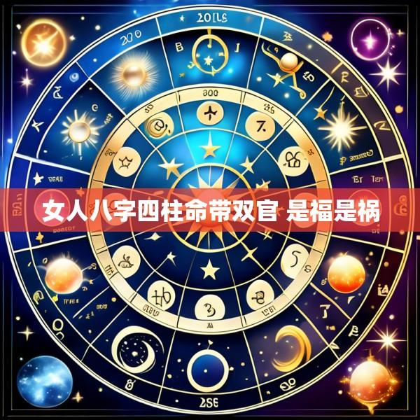 女人八字四柱命带双官 是福是祸