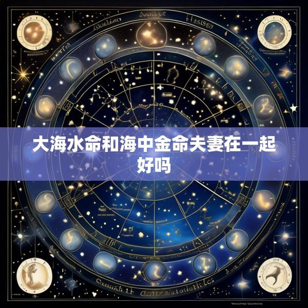 大海水命和海中金命夫妻在一起好吗