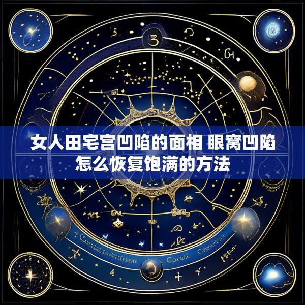 女人田宅宫凹陷的面相 眼窝凹陷怎么恢复饱满的方法