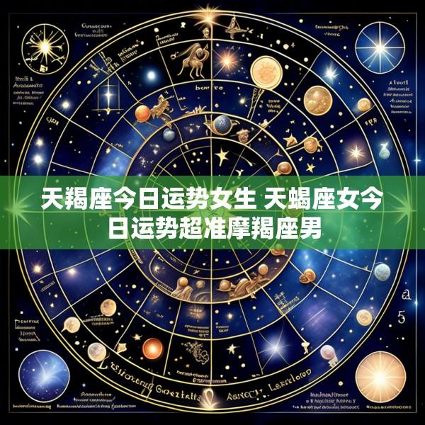 天羯座今日运势女生 天蝎座女今日运势超准摩羯座男