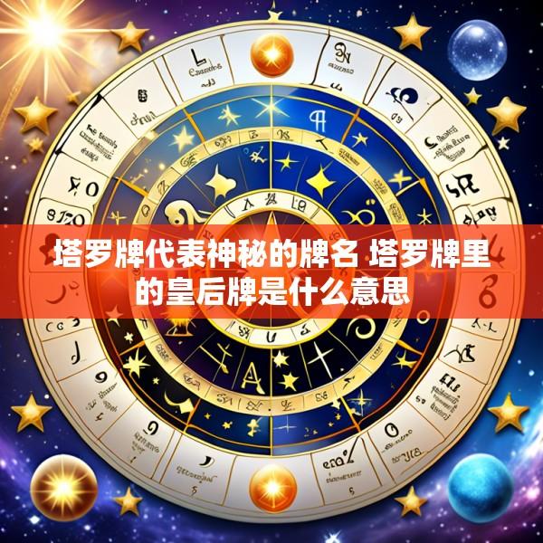 塔罗牌代表神秘的牌名 塔罗牌里的皇后牌是什么意思