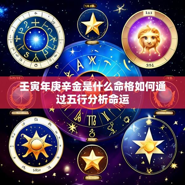 壬寅年庚辛金是什么命格如何通过五行分析命运