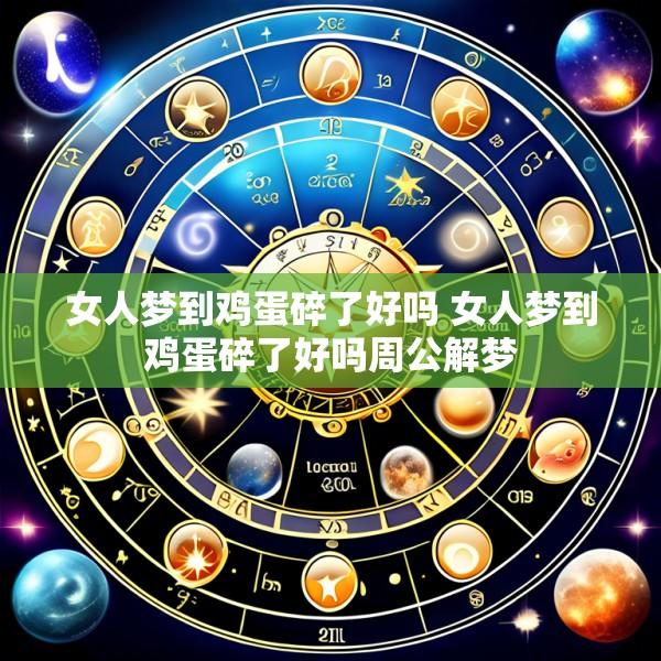 女人梦到鸡蛋碎了好吗 女人梦到鸡蛋碎了好吗周公解梦