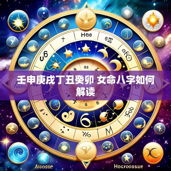 壬申庚戌丁丑癸卯 女命八字如何解读
