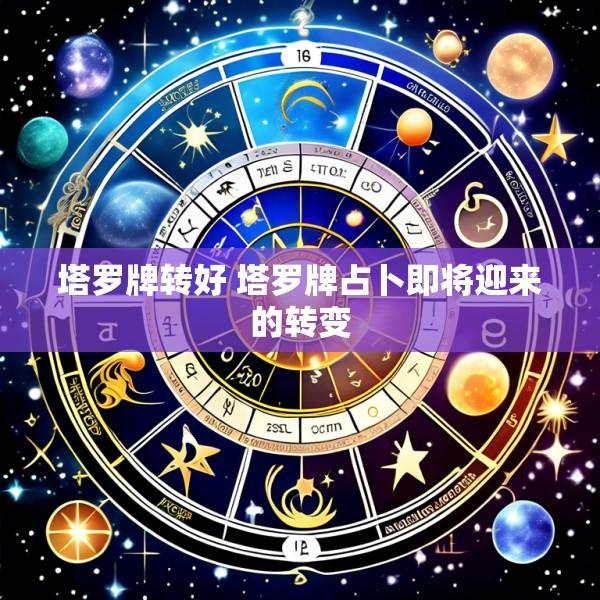塔罗牌转好 塔罗牌占卜即将迎来的转变