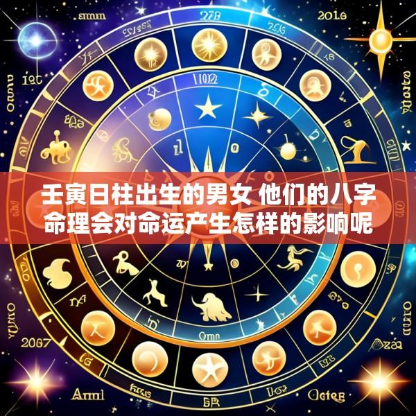 壬寅日柱出生的男女 他们的八字命理会对命运产生怎样的影响呢