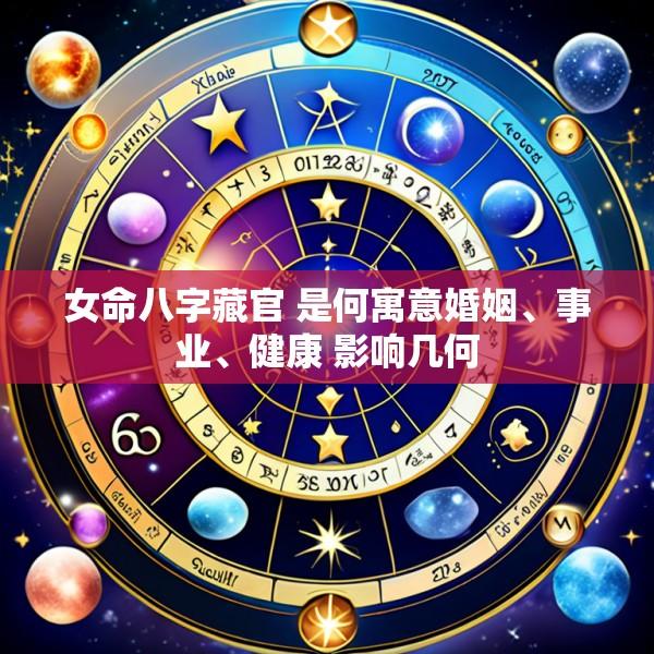 女命八字藏官 是何寓意婚姻、事业、健康 影响几何