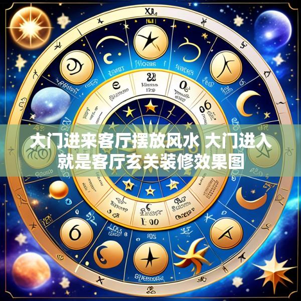 大门进来客厅摆放风水 大门进入就是客厅玄关装修效果图